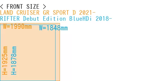 #LAND CRUISER GR SPORT D 2021- + RIFTER Debut Edition BlueHDi 2018-